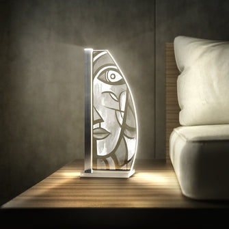 Tischleuchte Cubist Glow by LUVERRE, dimmbar